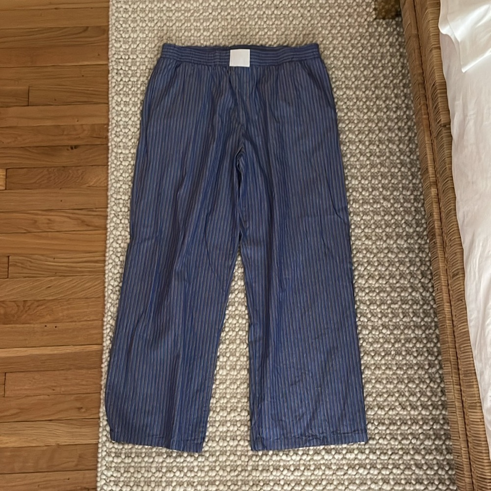 Lioness Blue and White Trousers Relaxed Fit - Picture 6 of 6